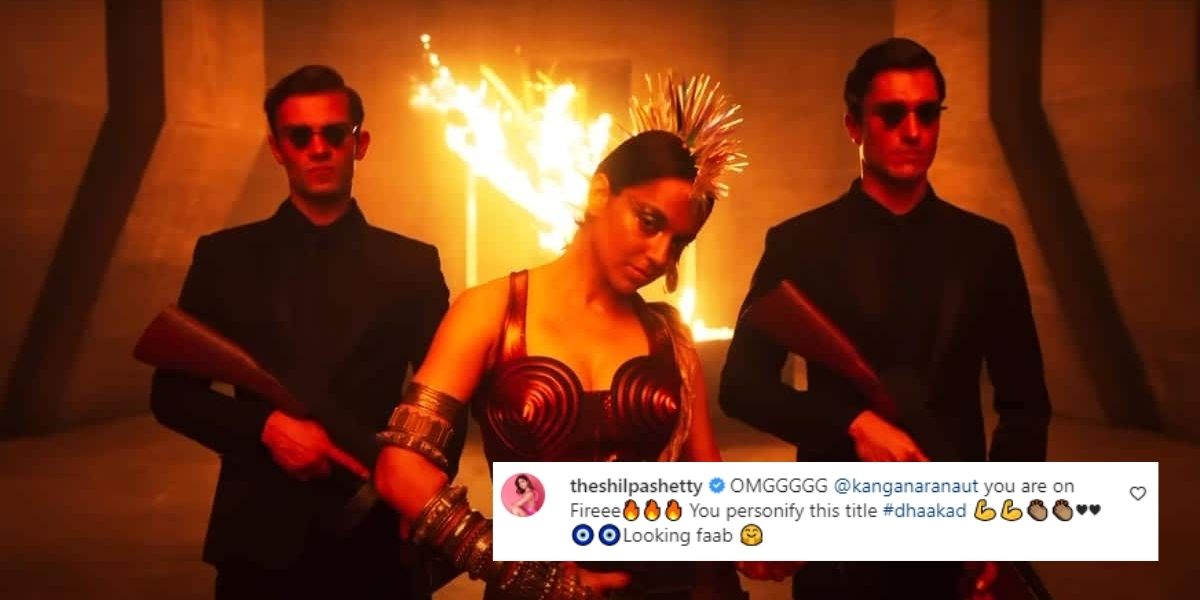 You personify the title': Shilpa Shetty praises Kangana Ranaut for new song ‘She’s On Fire’ from 'Dhaakad